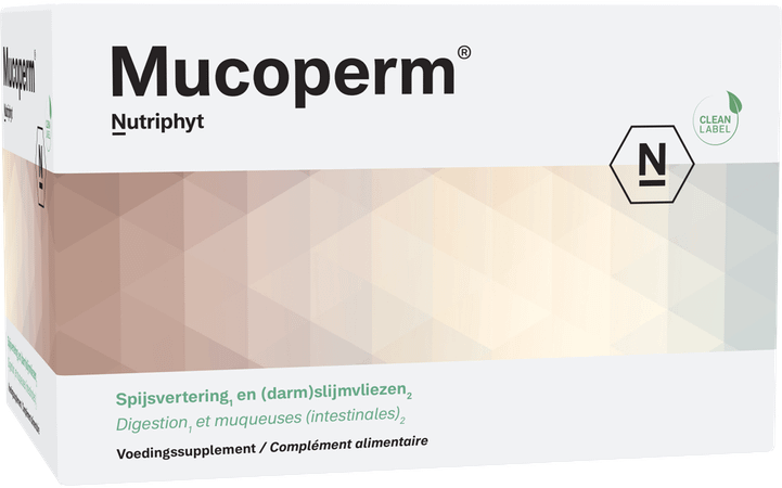 Mucoperm Poudre Sachets 60 X 4g  -  Nutriphyt