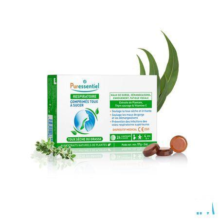 Puressentiel Ademhaling Hoest Zuigtabl 24