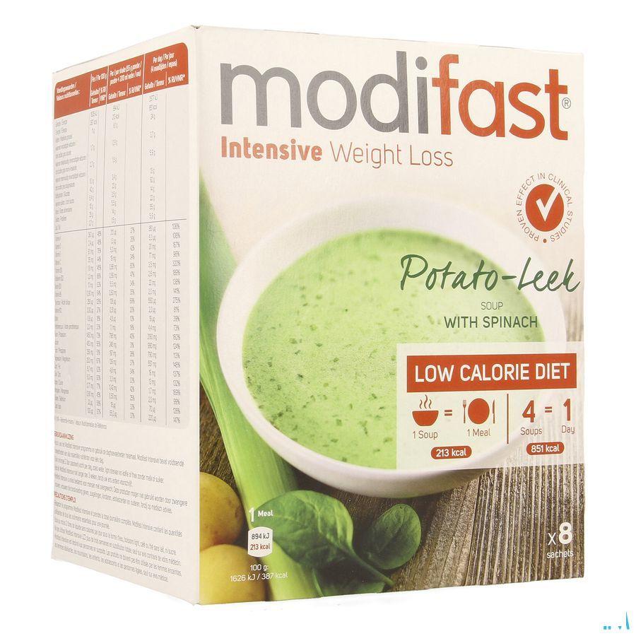 Modifast Potato Leek Soup 8x55 gr  -  Nutrition & Sante