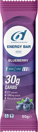 6D Energy Bar Blueberry 6X50 g