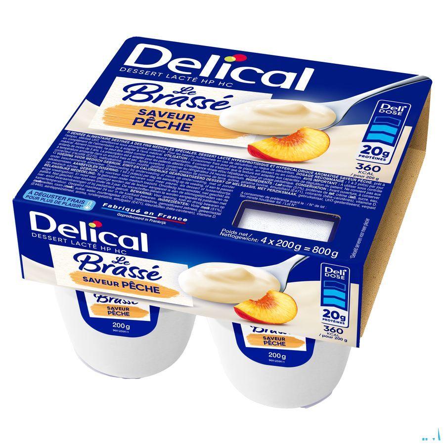 Delical Le Brasse Peche 4 x 200 gr