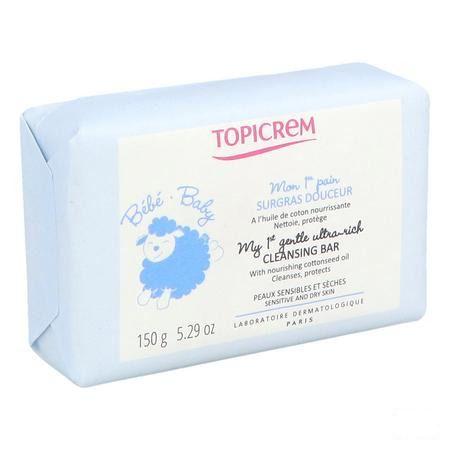 Topicrem Baby Mijn 1E Zacht Ultrar.Zeeptabl150g