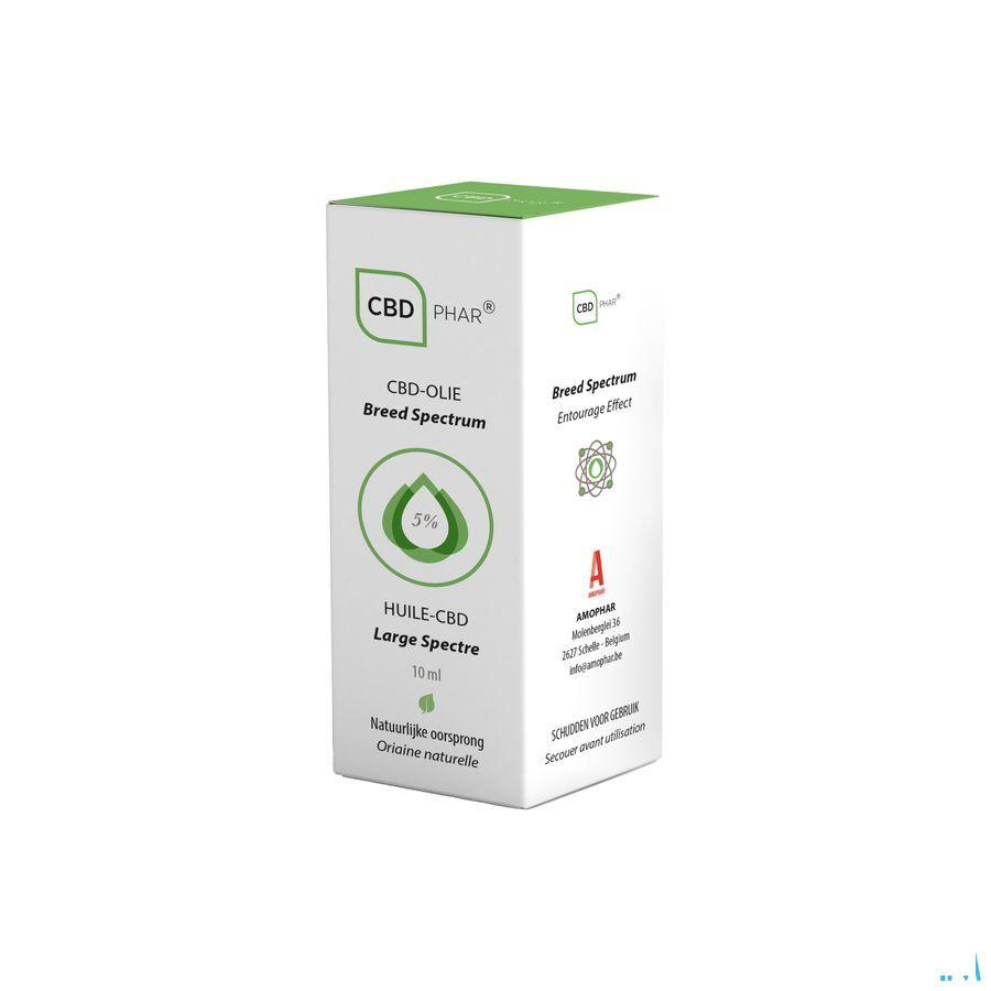 Cbd Olie Breed Spectrum 5% 10 ml Cbd-Phar