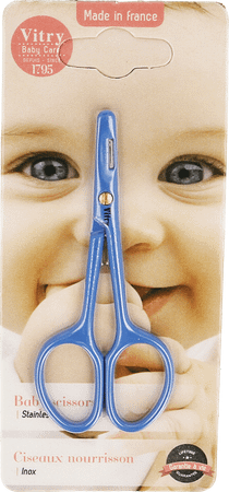 Vitry Ciseaux Nourrisson Inox Pastilleel 1045  -  Vitry