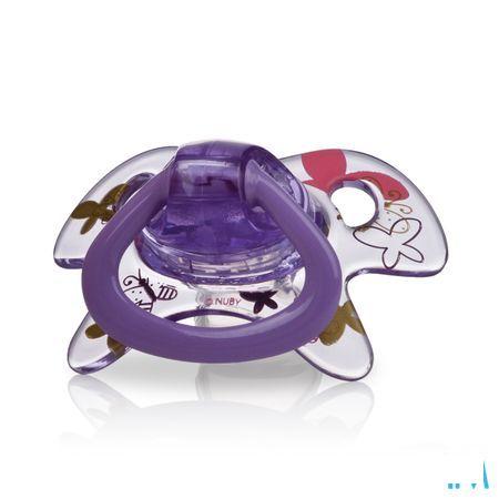 Nuby Geoac Orthodontische Fopspeen - 6-18m  -  New Valmar