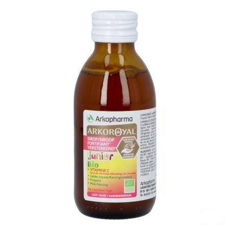 Arkoroyal Versterkende Siroop Junior Bio Fl 140 ml  -  Arkopharma