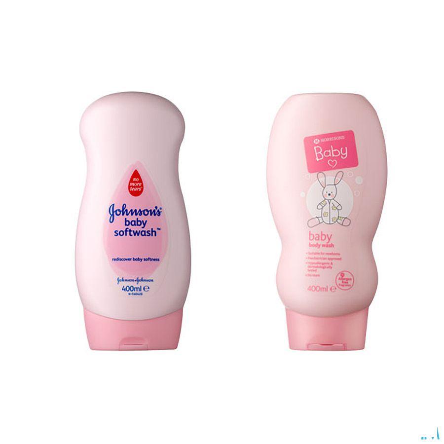 Johnson's Baby Softwash Bodywash Savon 400 ml