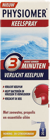 Physiomer Keelpijn Spray 20 ml