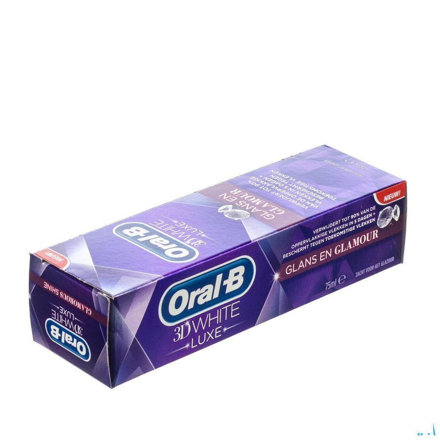 Oral B Dentifrice White Luxe Glamorous Shine