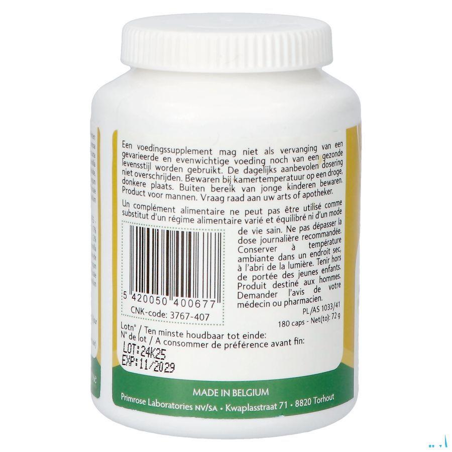 Primabentis Capsule 180  -  Primrose Laboratories