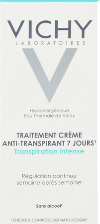 Vichy Deo Transp. Intense Creme 7d 30 ml  -  Vichy