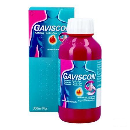 Gaviscon Antireflux Antizuur Orale Suspensie 300 ml