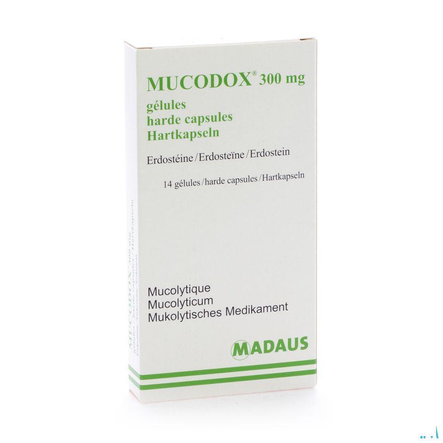Mucodox 300 mg Capsule 14