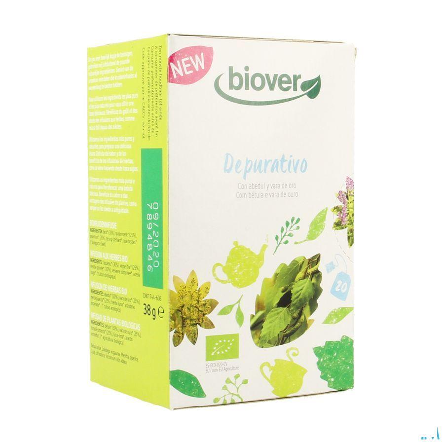 Infusettes Bio Depurative Sachet 20  -  Biover