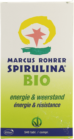 Marcus Rohrer Spiruline Tabletten 540 Bio
