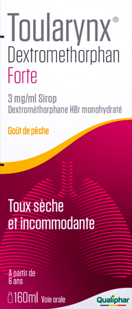 Toularynx Dextromethorphan Forte 3 mg/ml Siroop 160 ml