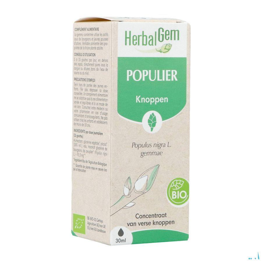Herbalgem Populier Bio 30 ml
