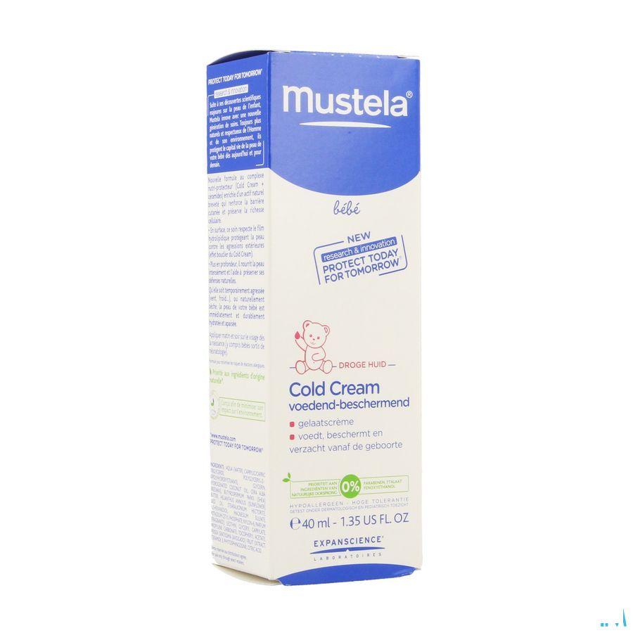 Mustela Bebe Cold Cream Visage Creme Tube 40 ml