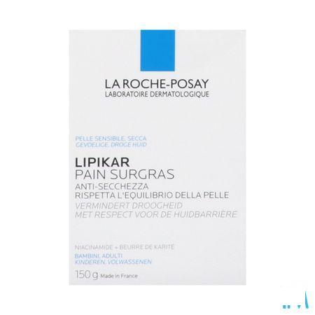 Lipikar Overvet Wasstuk 150 gr  -  La Roche-Posay