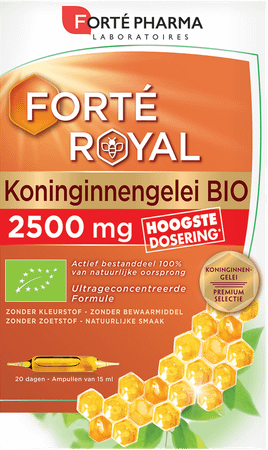 Koninginnengelei Bio 2500Mg Amp 20X15ml  -  Forte Pharma
