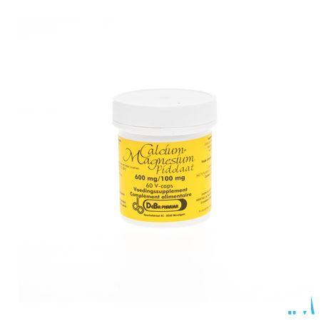 Calcium Magnesium Pidolate 600/100 mg V-Capsule 60  -  Deba Pharma