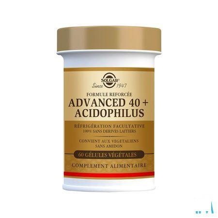 Solgar Advanced 40 + Acidophilus V-Capsule 60  -  Solgar Vitamins