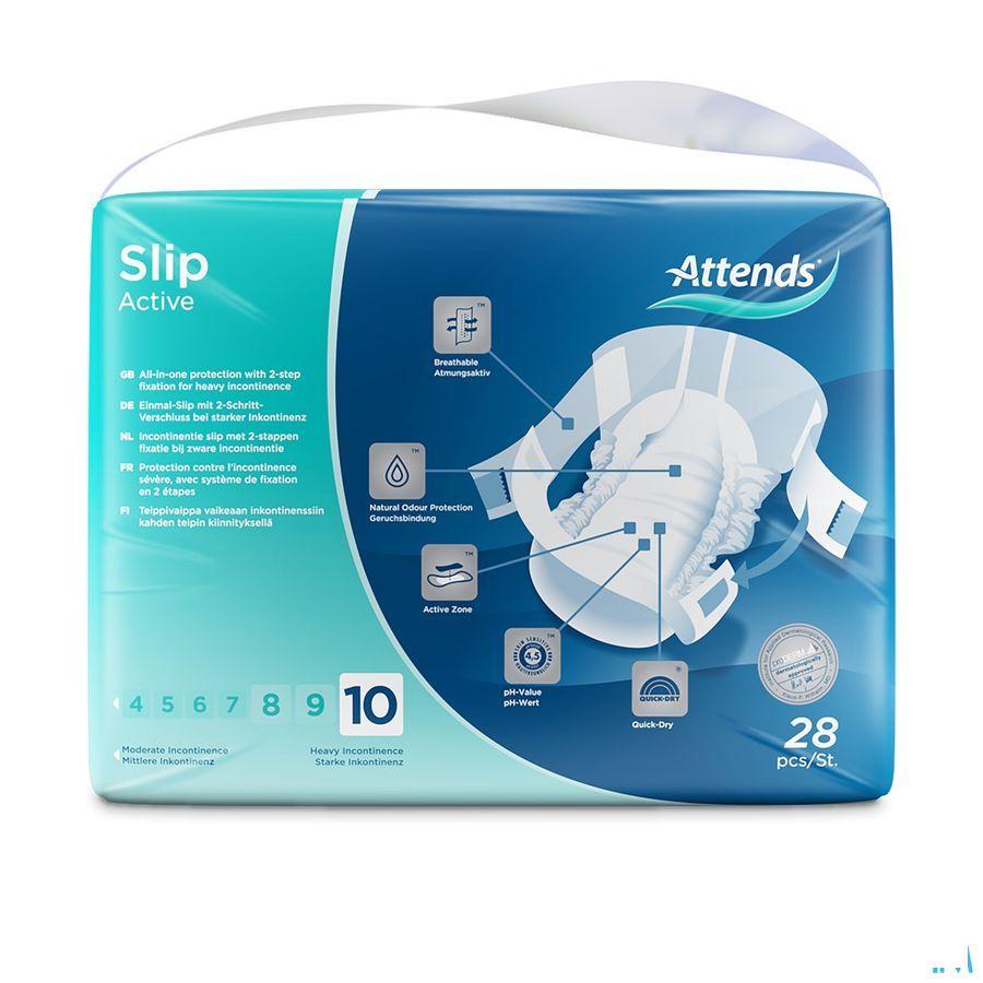 Attends Slip Active 10 Large 1x28