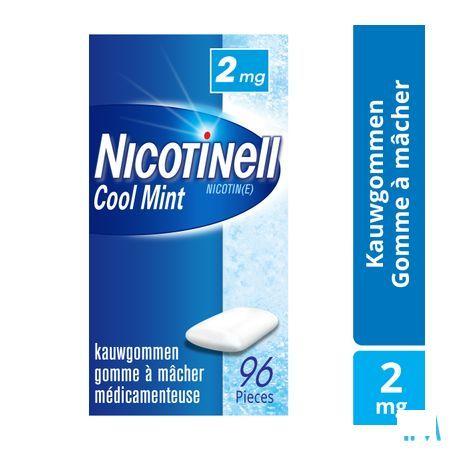 Nicotinell Cool Mint 2 mg Kauwgom 96