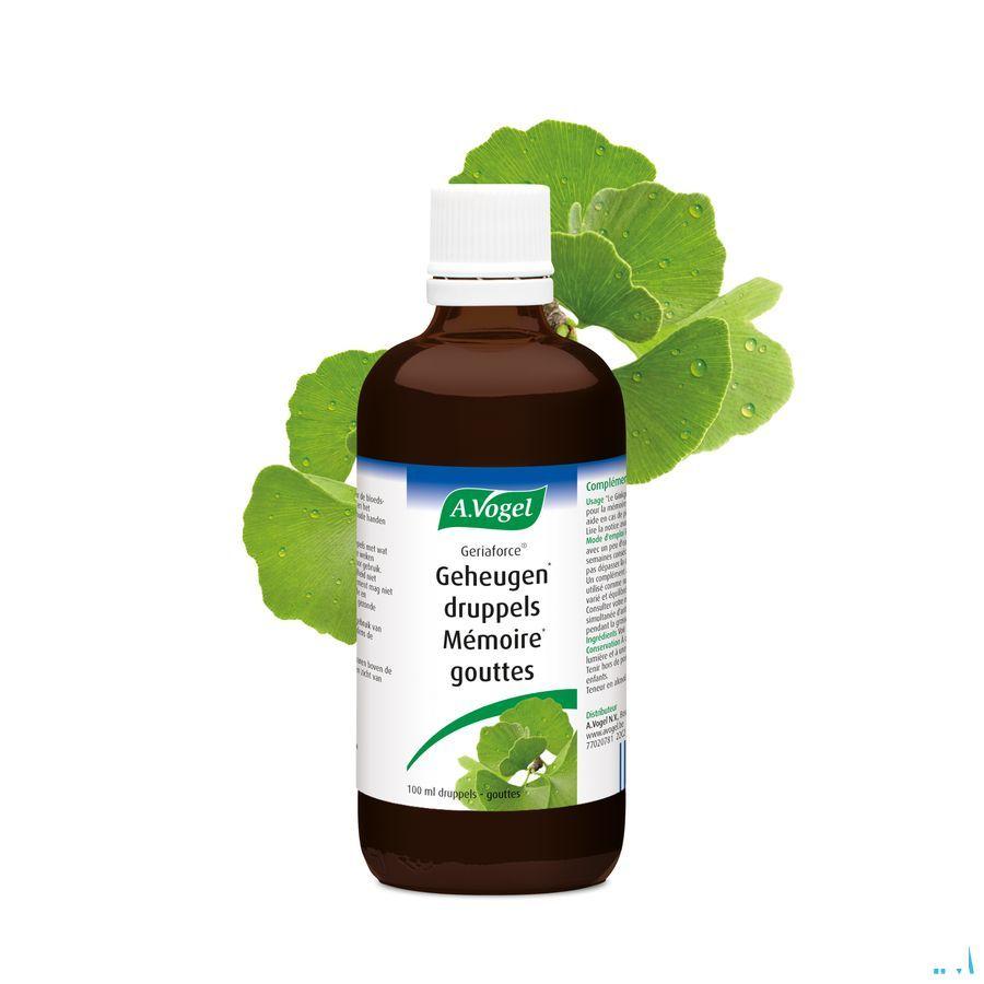 A.Vogel Geriaforce Geheugen Druppels 100 ml  -  A.Vogel