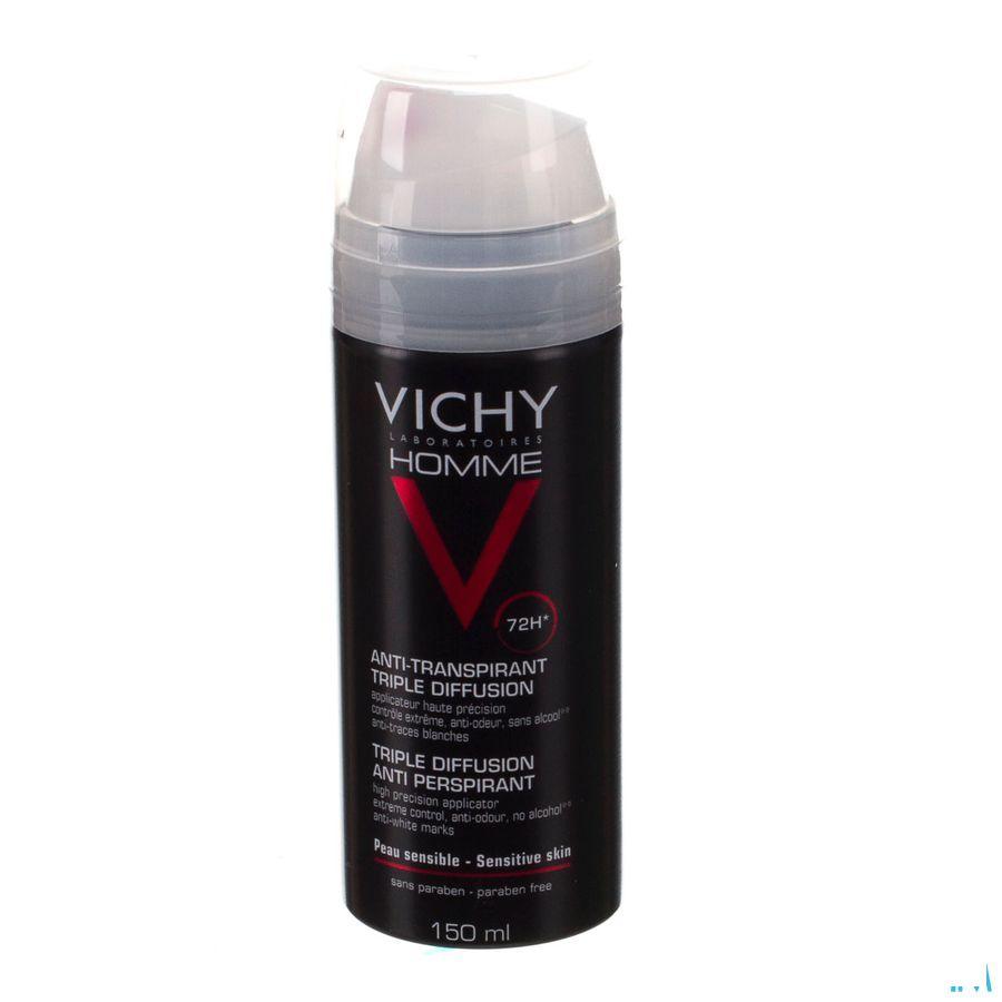 Vichy Homme Deo Tri-spray 72h 150 ml  -  Vichy