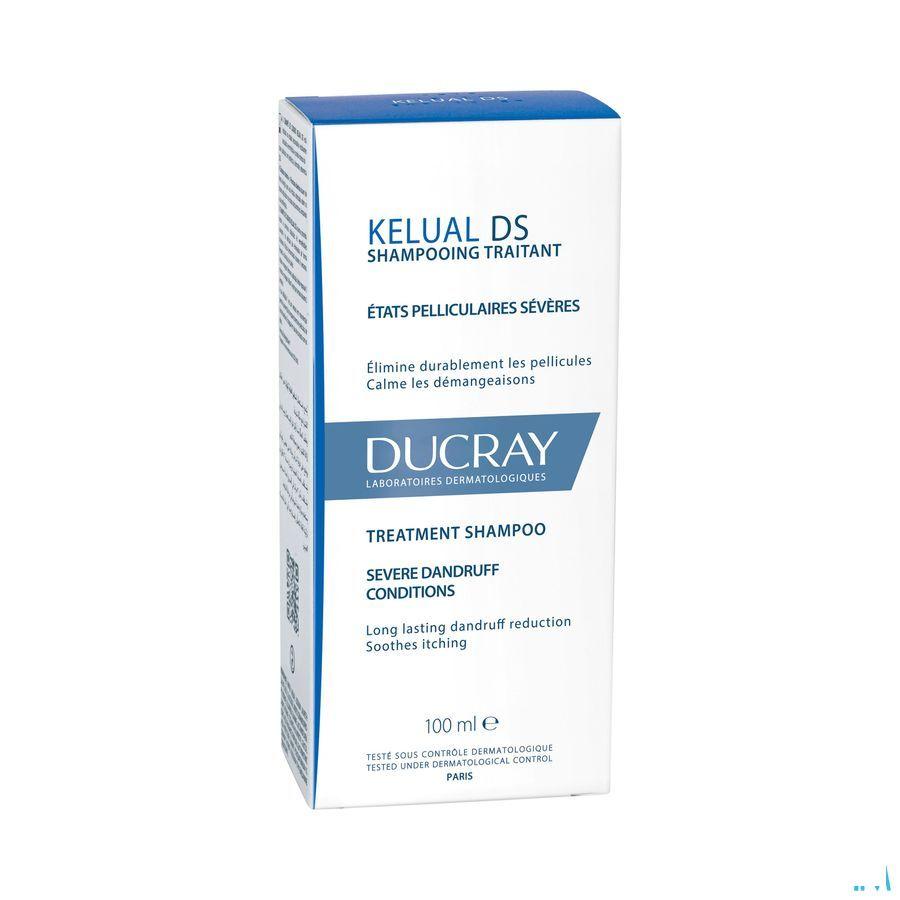 Ducray Kelual Ds Shampoo Verzorg. Hardnek. Roos 100 ml