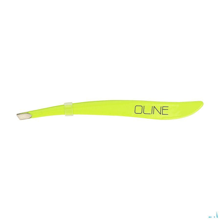 Oline Pincet Schuin Neon Yellow Credophar  -  Ceres Pharma