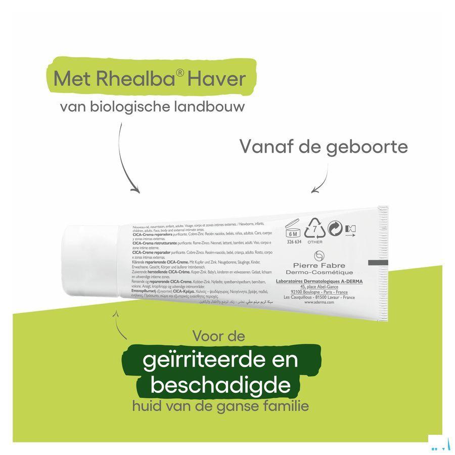 Aderma Dermalibour+ Cicacreme Herstellend 50ml  -  Aderma