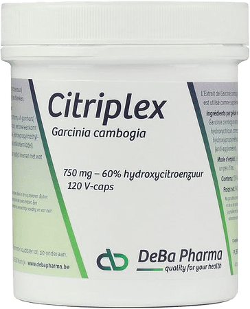 Citriplex V-Capsule 120x750 mg Deba  -  Deba Pharma