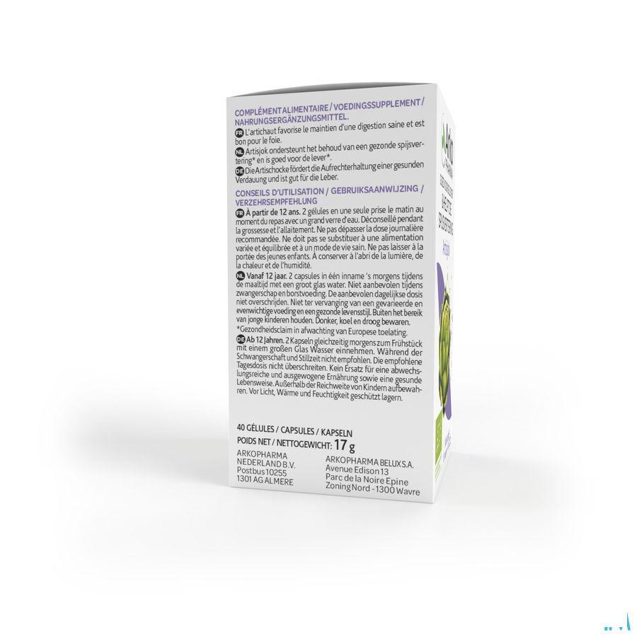 Arkogelules Artichaut Bio Capsule 40  -  Arkopharma