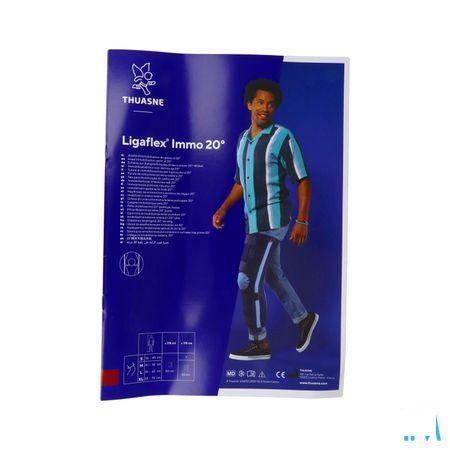 Thuasne Benelux Ligaflex Immo 20 Long 50cm Bleu L  -  Thuasne Benelux