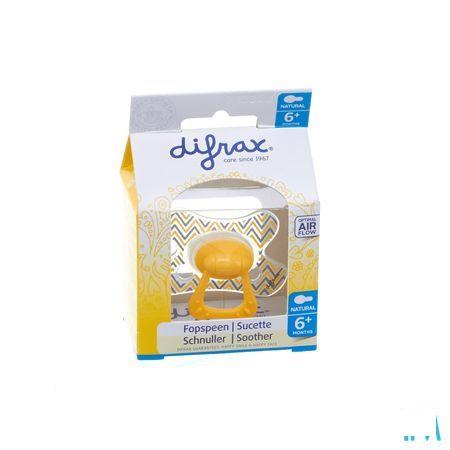Difrax Fopspeen Natural 6 + M  -  Difrax
