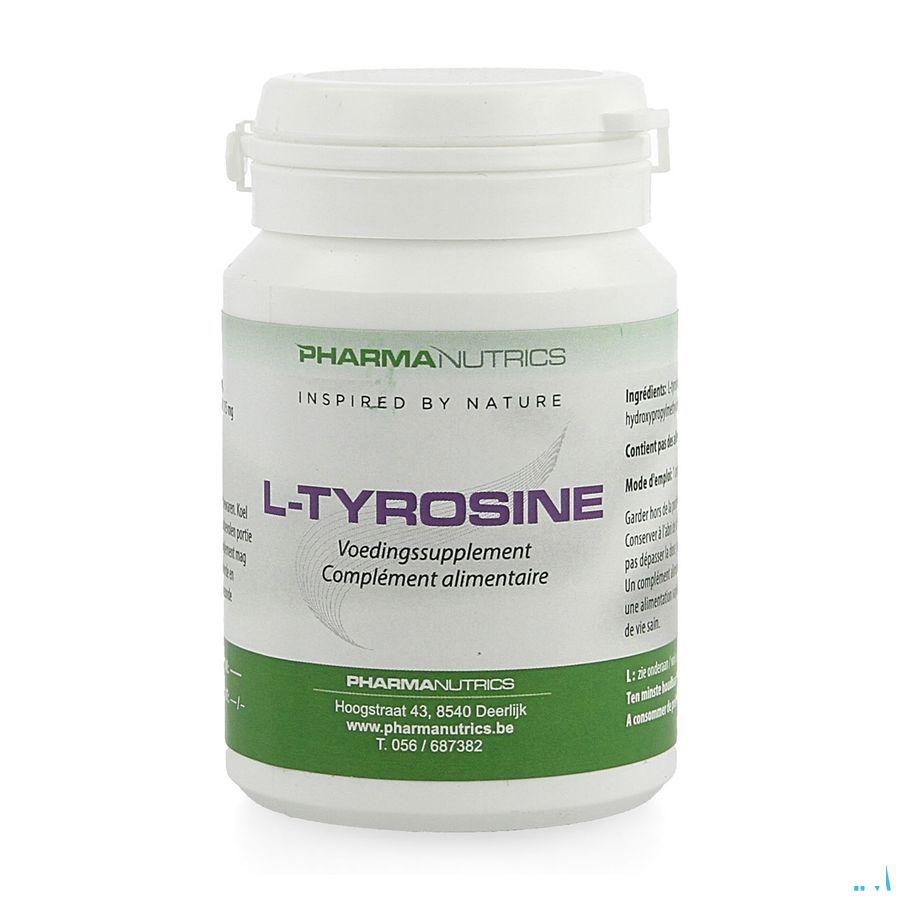 L Tyrosine 500 V-Caps 60 Pharmanutrics  -  Pharmanutrics