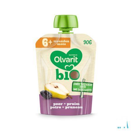 Olvarit Bio Poire Pruneau 6M 90G  -  Nutricia