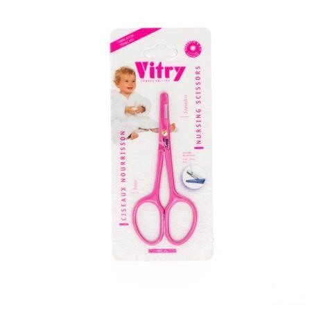 Vitry Ciseaux Nourrisson Inox Pastilleel 1045  -  Vitry