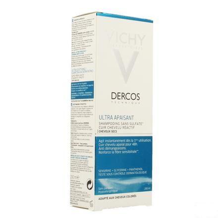 Vichy Dercos Dermo Kalmerend Droog Haar Shampoo 200 ml  -  Vichy