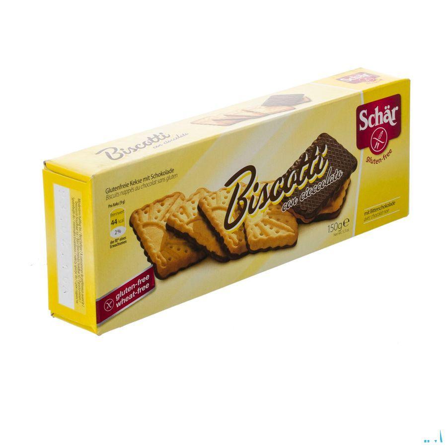 Schar Biscuits Biscotti Cioccolato 150 gr 6465  -  Revogan
