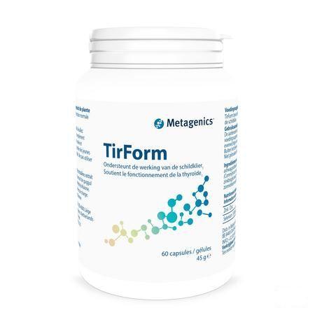 Tirform V2 Capsule 60 26186  -  Metagenics