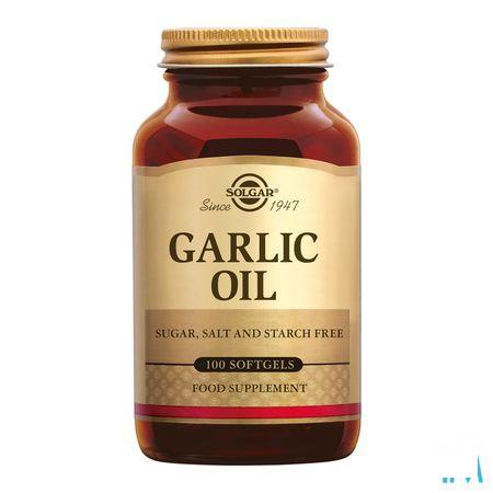Solgar Garlic Oil (huile D'ail) Softgel 100  -  Solgar Vitamins