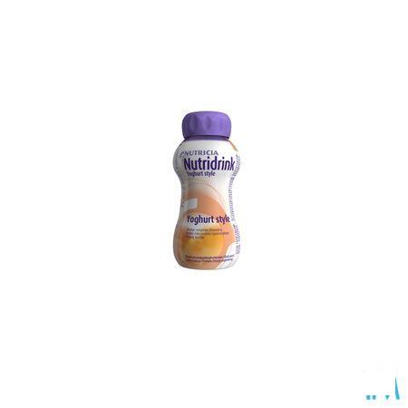 Nutridrink Yoghurtsmaak Perzik-sinaal 4x200 ml  -  Nutricia