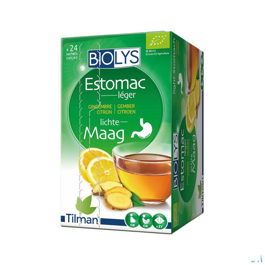 Biolys Gingembre Citron Sachets 24  -  Tilman
