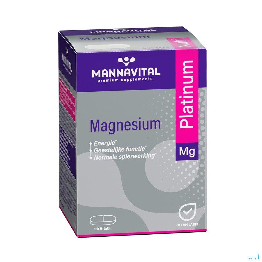 Mannavital Magnesium Platinum Tabletten 90