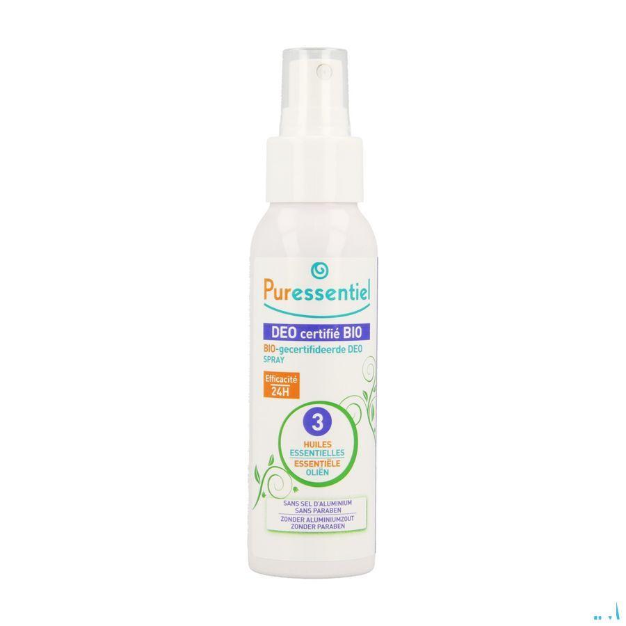 Puressentiel Deo Spray Bio 3 Essentiele Olie n 50 ml  -  Puressentiel