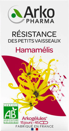 Arkogelules Hamamelis Bio Caps 45 Nf  -  Arkopharma