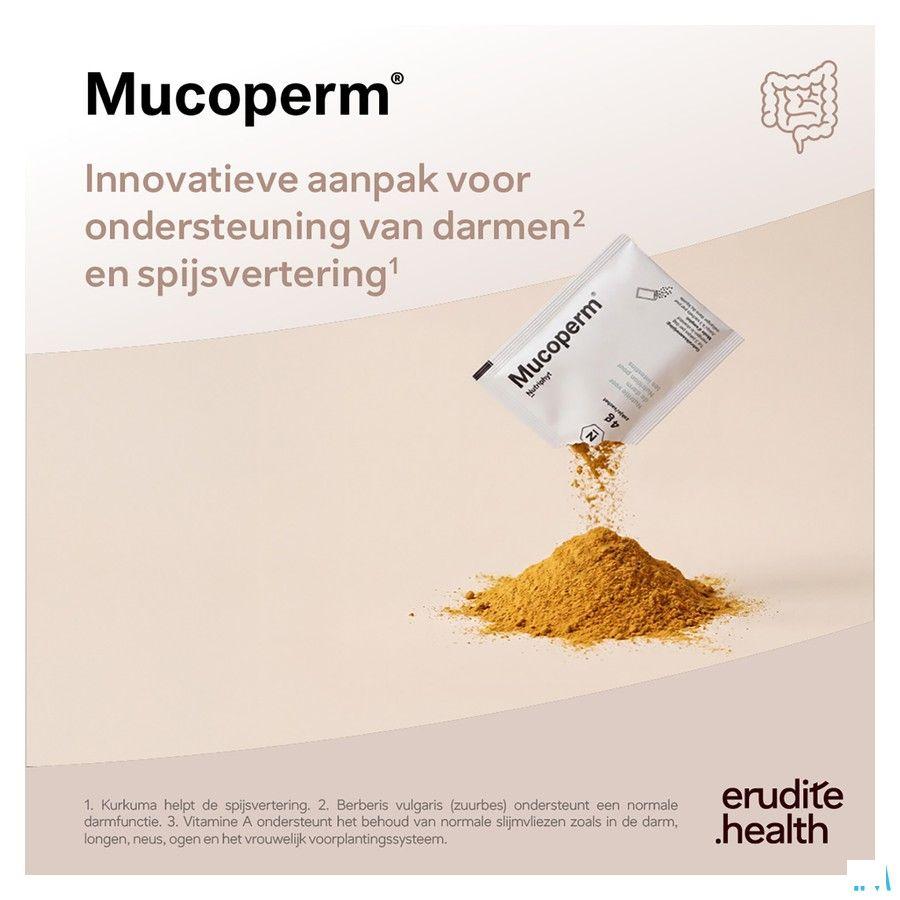 Mucoperm Poeder Zakje 60 X 4g  -  Nutriphyt